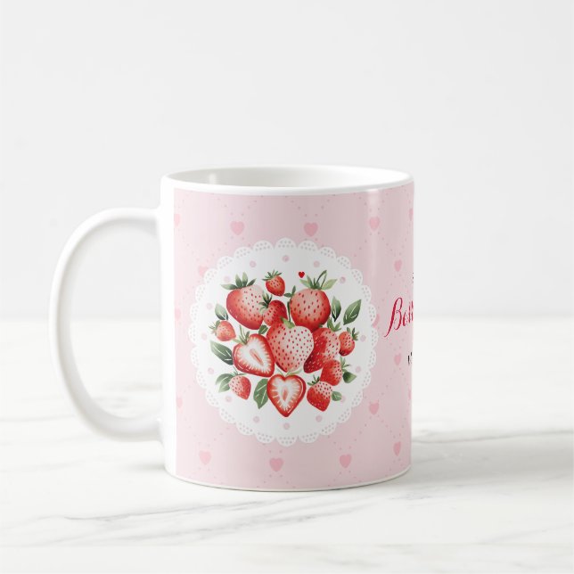 Berry Sweet 1. Geburtstag Kaffeetasse (Links)