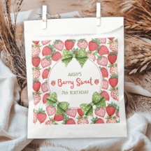 Berry Sweet 7. Geburtstag Erdbeerpärty 