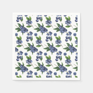 Berry Sweet Baby Blaubeere Baby Shower Essbar Serviette