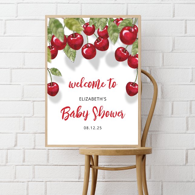 Berry Sweet Baby Dusche Willkommenspappe Poster (Von Creator hochgeladen)
