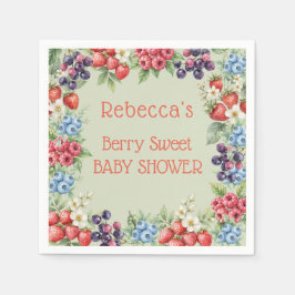 Berry Sweet Baby Duschrahmen für Beeren Serviette