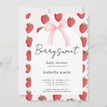 Berry Sweet Baby ist auf dem Weg Baby-Party