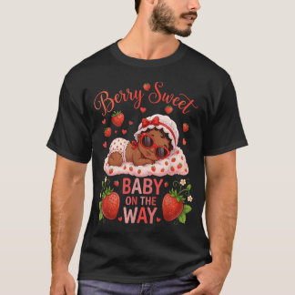 Berry Sweet Baby On The Way Erdbeere Schwangerscha T-Shirt