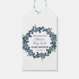 Berry Sweet Baby Shower Blueberry Baby Boy Geschenkanhänger