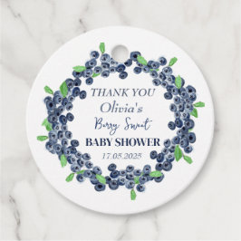 Berry Sweet Baby Shower Blueberry Baby Boy Geschenkanhänger