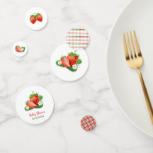 Berry Sweet Baby shower d'aquarelle Confetti
