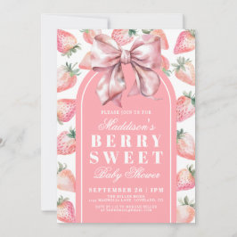 Berry Sweet Baby Shower Einladung