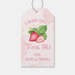 Berry Sweet Baby shower Favoriser les étiquettes !