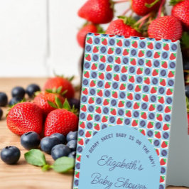 Berry Sweet Baby Shower Tischaufsteller