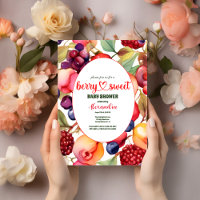 Berry Sweet Baby Shower Wilde Berries & Blume