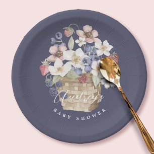 Berry Sweet Baby Shower Wilde Berries & Blume Pappteller