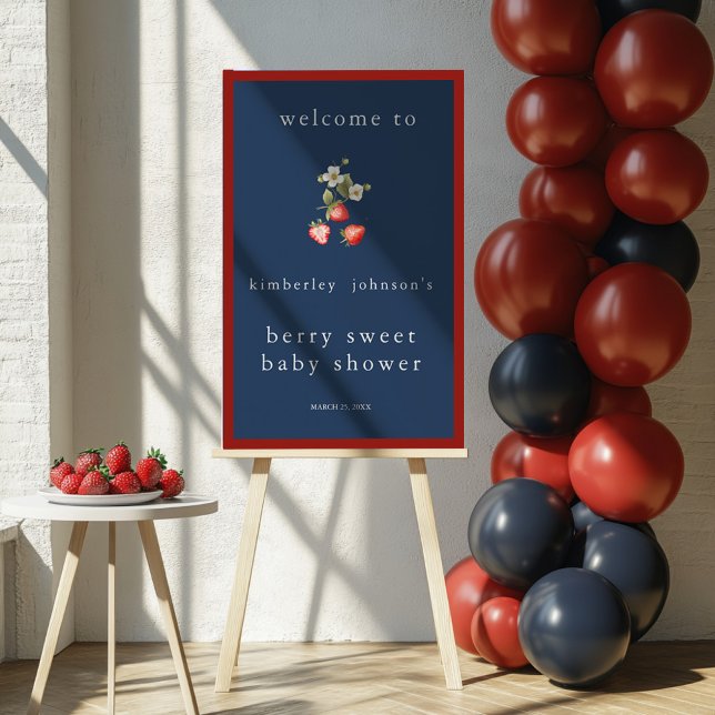 Berry Sweet Baby Shownacht Begrüßungszeichen Poster (Von Creator hochgeladen)