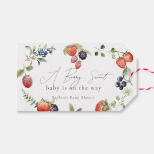 Berry Sweet Berries Girl Baby Dusche Geschenkanhänger