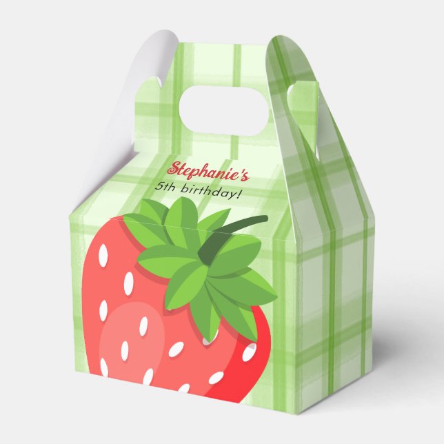 Berry Sweet Birthday Geschenkschachtel (Rückseite)