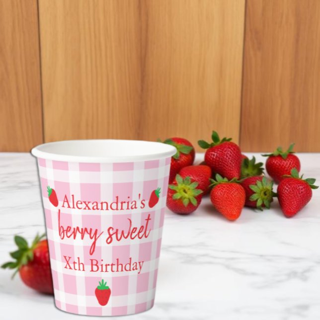Berry Sweet Birthday Pappbecher (Von Creator hochgeladen)
