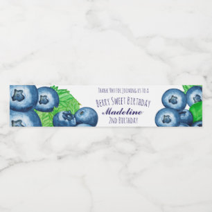 Berry Sweet Blaubeeren Geburtstag