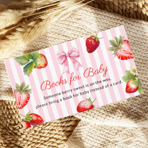 Berry Sweet Books for Baby Einlegekarte Begleitkarte