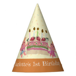 Berry Sweet Bunny Buddies | Gelb Partyhütchen