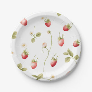 Berry Sweet Erdbeer-Papierteller Pappteller