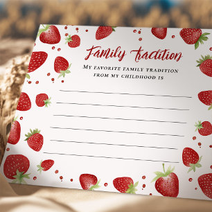 Berry Sweet Family Tradition Kinderduschkarte