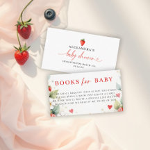 Berry Sweet Garden Bücher für Baby Shower 