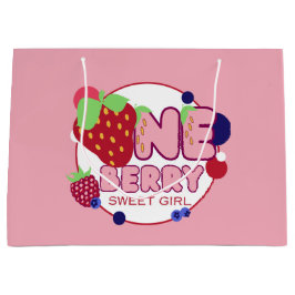 Berry Sweet Girl Große Geschenktasche Große Geschenktüte