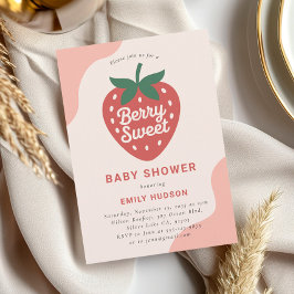 Berry Sweet Niedlich Baby Shower Einladung