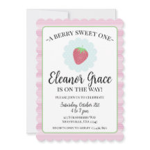 Berry Sweet One Baby Dusche