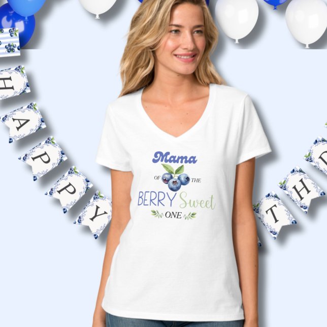 Berry Sweet One Mama-Shirt T-Shirt (Berry Sweet one Mama Shirt)