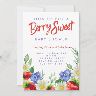 Berry Sweet Party Einladung