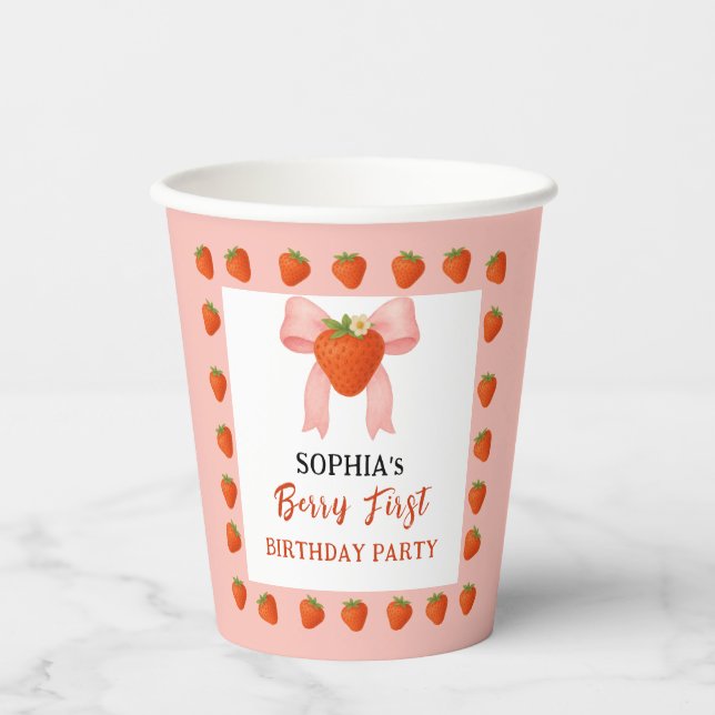 Berry Sweet Party Pappbecher (Vorderseite)