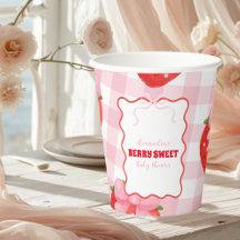 Berry Sweet Pink Coquette Babydusche
