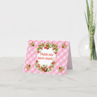 Berry Sweet Pink Gingham