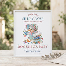 Berry Sweet Silly Goose Bücher für Baby Shower