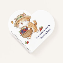 Berry Sweet Sommer Tage | Kawaii Katze Spiralnotiz Notizbuch