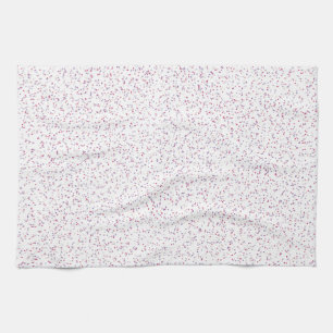 Berry Sweet Speckled Pink & Lila Dots Geschirrtuch