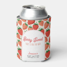 Berry Sweet Strawberry Baby Shower Cooler