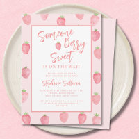 Berry Sweet Strawberry Baby Shower