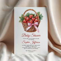 Berry Sweet Strawberry Baby Shower