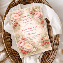 Berry Sweet Strawberry Baby Shower