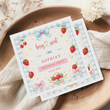 Berry Sweet Strawberry Geburtstag