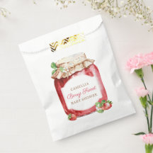 Berry Sweet Strawberry Jam Baby Shower