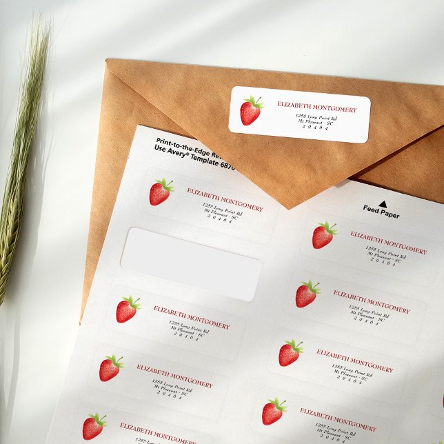 Berry Sweet Strawberry Rücksendeadresse (Von Creator hochgeladen)