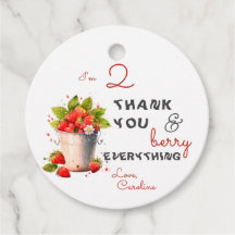 Berry Sweet Strawbery Baby Girl Birthday Party