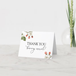 Berry Sweet Vielen Dank Dankeskarte
