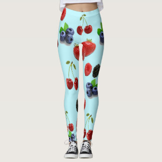Berry Texture Leggings