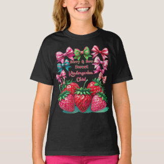 Berry und Bow Süße Kindergarten Chic T-Shirt