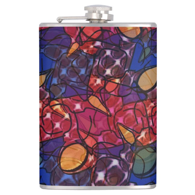 Berry Wall Flachmann (Vorderseite)