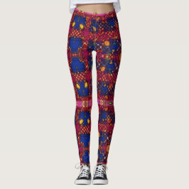 Berry Wall Leggings