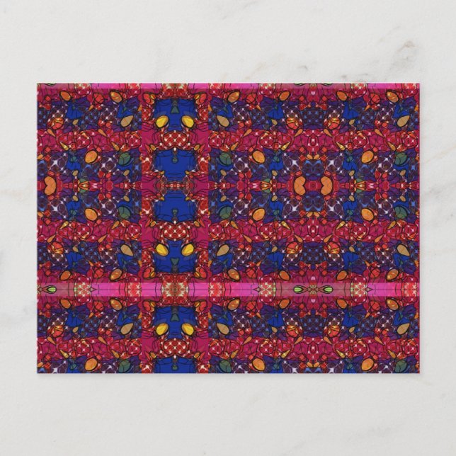 Berry Wall Postkarte (Vorderseite)